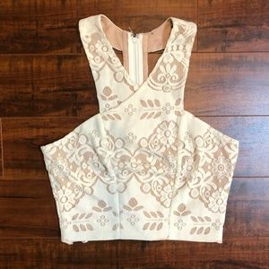 Nude Festival Beach CHIC Criss Cross Shirt Top